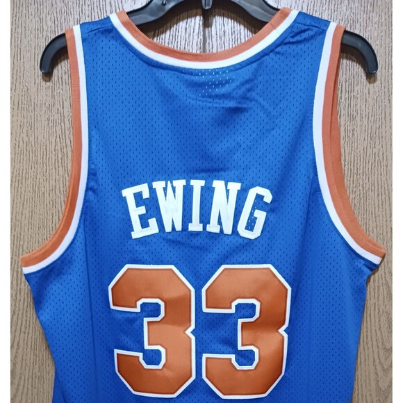 Patrick Ewing (Mitch/Ness)-(Knicks)-(Jersey)-(Blue)-(Good Cond.)-(Size:XL)-$95 - Picture 7 of 12